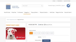 Target eGift Card | GiftCardMall.com