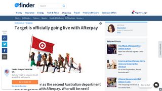 Target is officially going live with Afterpay | finder.com.au