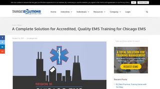 Region XI Chicago EMS | TargetSolutions Online Training