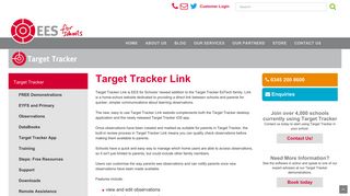 Target Tracker Link - EES for Schools