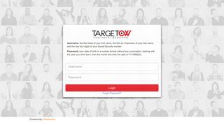TargetCW Employee Benefits Login