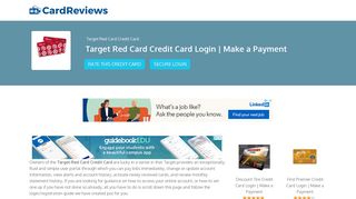 Target Red Card Credit Card Login | Make a Payment - Card Reviews