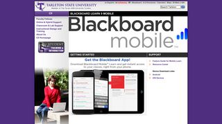 Blackboard Learn 9 Mobile - Tarleton State University
