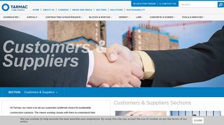 Customers & Suppliers | Tarmac