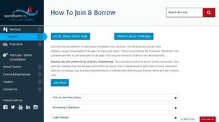How To Join & Borrow | Wyndham City