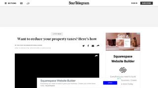 Want to reduce your property taxes? Here's how | Fort Worth Star ...