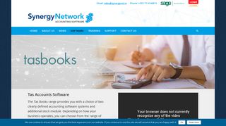 TAS Books | Accounting | Payroll Software | Synergy Network