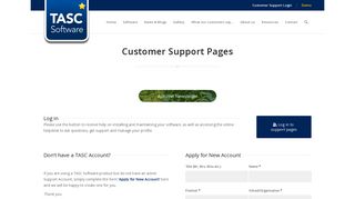 TASC Software | Customer Support Login