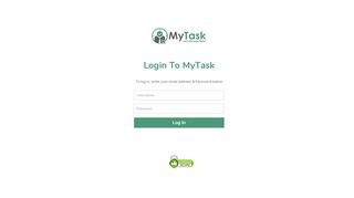 Login Page for My Task Members - Software for Chartered ...