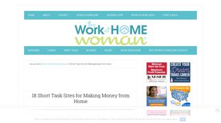 18 Short Task Sites for Making Money from Home