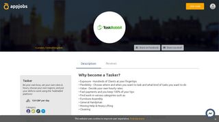 TaskRabbit jobs - become a tasker in London - AppJobs