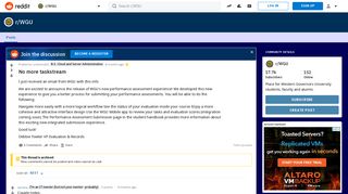 No more taskstream : WGU - Reddit