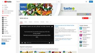 taste.com.au - YouTube