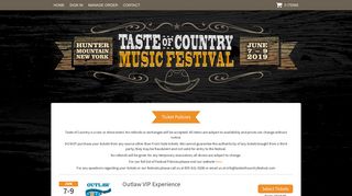 Taste of Country Festival