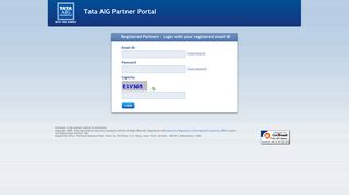 Tata AIG Partner Portal