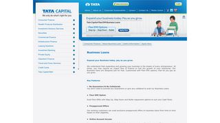 Business Loans & Micro Finance In India By Tata Capital - About Us