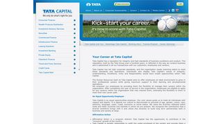 Your Career at Tata Capital - About Us