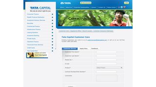 Tata Capital - Customer Care