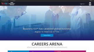 TCS Careers - Tata Consultancy Services