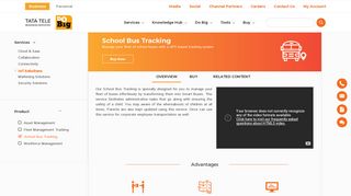 Best School Bus Tracking System & Solutions for ... - Tata Teleservices