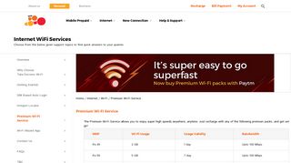 Premium Wi-Fi Plans & Service - Tata Docomo