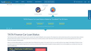 TATA Finance Car Loan Status - Track TATA Finance Loan ...