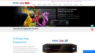 Tata Sky set top box