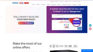 Tata Sky: Best DTH(Direct To Home) Service Provider in India