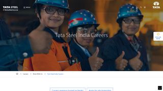 Tata Steel India Careers