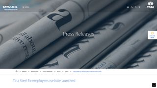 Tata Steel Ex-employees website launched