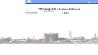 Tata Steel's B2B e-Business Initiatives