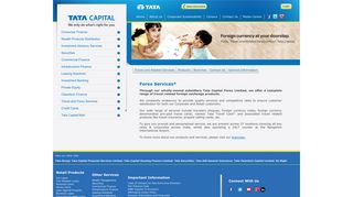 Forex Services - Back to home - Tata Capital