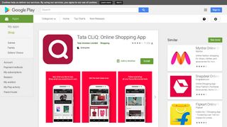 Tata CLiQ: Online Shopping App - Apps on Google Play