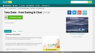 Tata Date - Free Dating & Chat 2.0.738 Free Download
