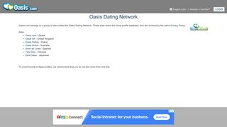 Oasis.com | Free Dating. It's Fun. And it Works.