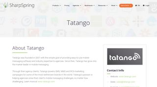 Tatango - SharpSpring