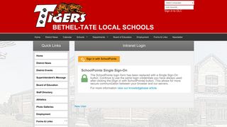 Intranet Login - Bethel-Tate Local Schools