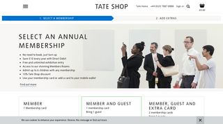 Purchase Membership - Tate Members | Tate