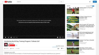 Introducing the 60-Day Training Program | Tathata Golf - YouTube