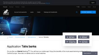 Tatra banka mobile app – Internet banking always with you | Tatra banka