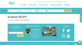 Is there Wi-Fi? | Away Resorts