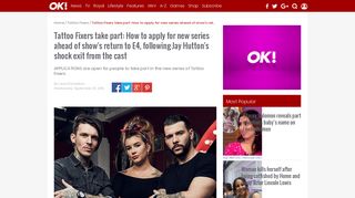 Tattoo Fixers take part: How to apply for new series ahead of E4 ...