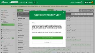 Racing Betting for Horses, Harness and Greyhounds | UBET is now TAB