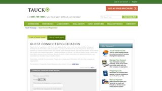 Guest Connect Registration - Tauck