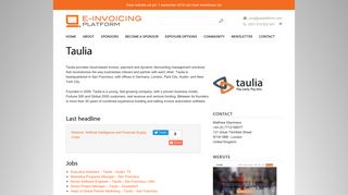 Taulia - E-invoicing Platform