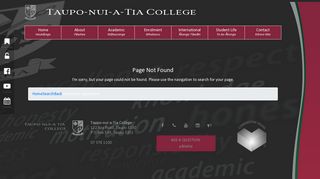 Enrolment - Taupo College - Taupo-nui-a-Tia