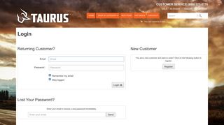 Login - ShopTaurus.com