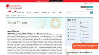Taurus Description – Vrishabha Rashi - GaneshaSpeaks.com