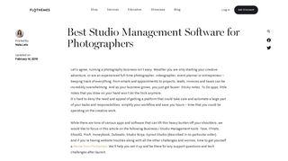 8 Best Studio Management Software for Photographers - Flothemes