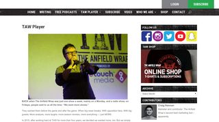 TAW Player - The Anfield Wrap